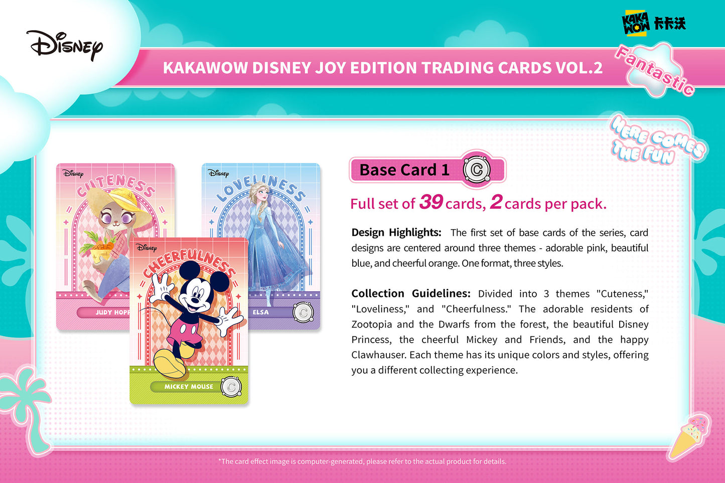 KAKAWOW Disney JOY Edition Trading Cards VOL.2- preordine