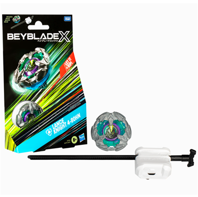 Beyblade X Lance Knight 4-80HN Starter Pack Top and Launcher - Restock