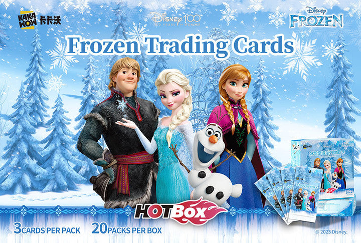 KAKAWOW 2023 Disney100 Frozen HOTBOX Trading Cards