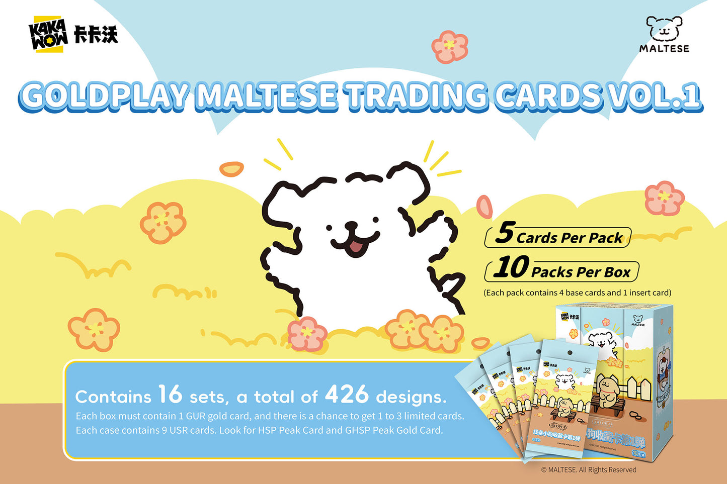 KAKAWOW GOLDPLAY Maltese Trading Cards VOL.1