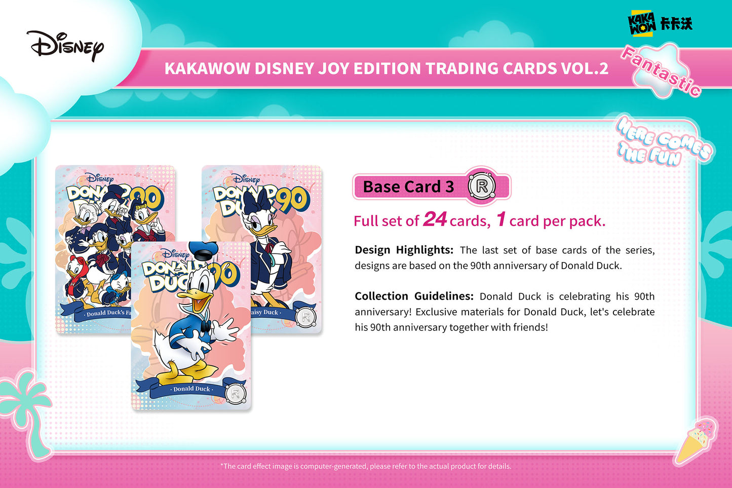 KAKAWOW Disney JOY Edition Trading Cards VOL.2- preordine