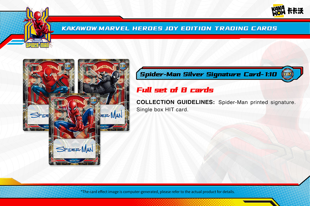 KAKAWOW Marvel Heroes JOY Edition Trading Cards - Spider-Man - pre ordine