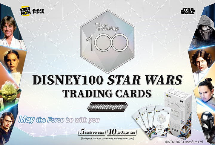 KAKAWOW 2023 PHANTOM Disney100 Star Wars Trading Cards