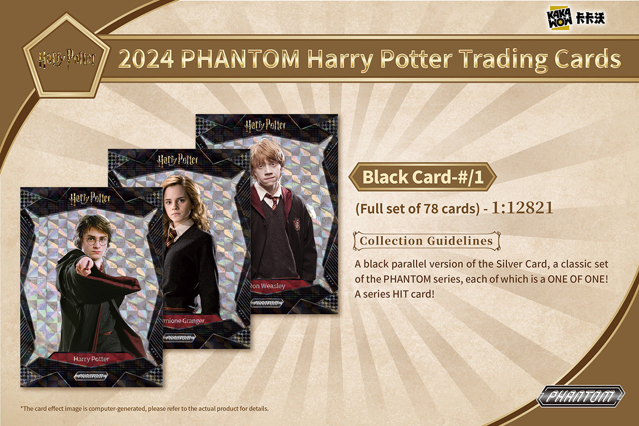 KAKAWOW 2024 PHANTOM Harry Potter Trading Cards - preorder