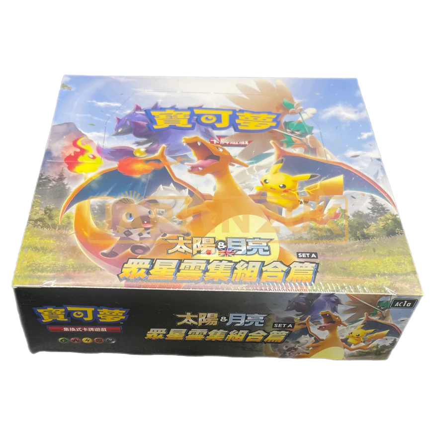 POKEMON STAR STUDDED COLLECTION SET A AC1A TRADITIONAL CHINESE BOOSTER BOX