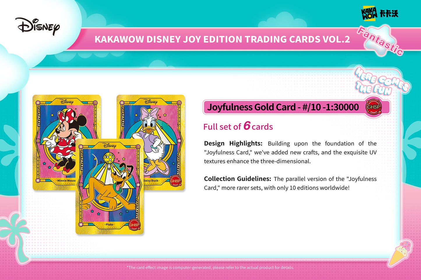 KAKAWOW Disney JOY Edition Trading Cards VOL.2- preordine