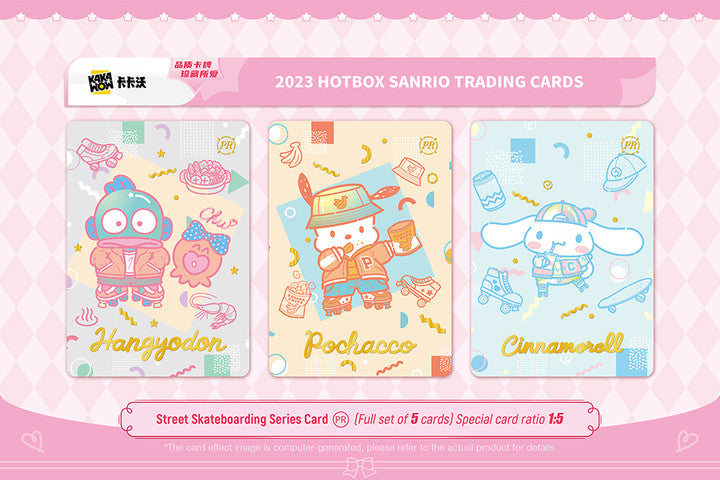 KAKAWOW 2023 Sanrio HOTBOX Trading Cards