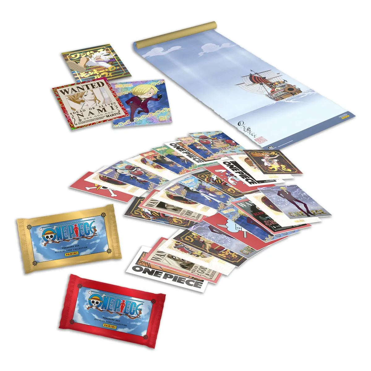 One Piece Treasure Box Official Card Collection Panini Sealed - Ready to Ship