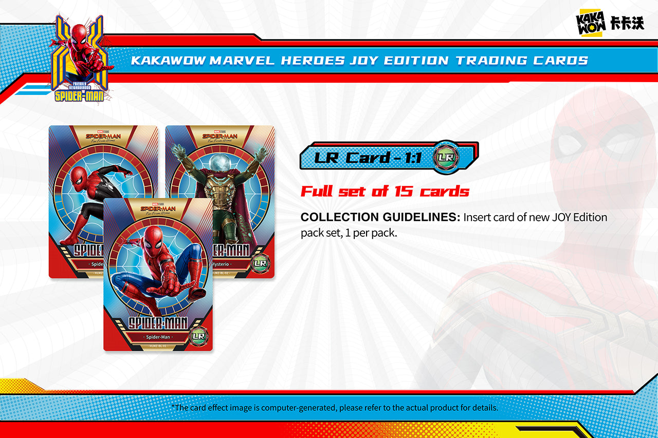 KAKAWOW Marvel Heroes JOY Edition Trading Cards - Spider-Man - pre ordine