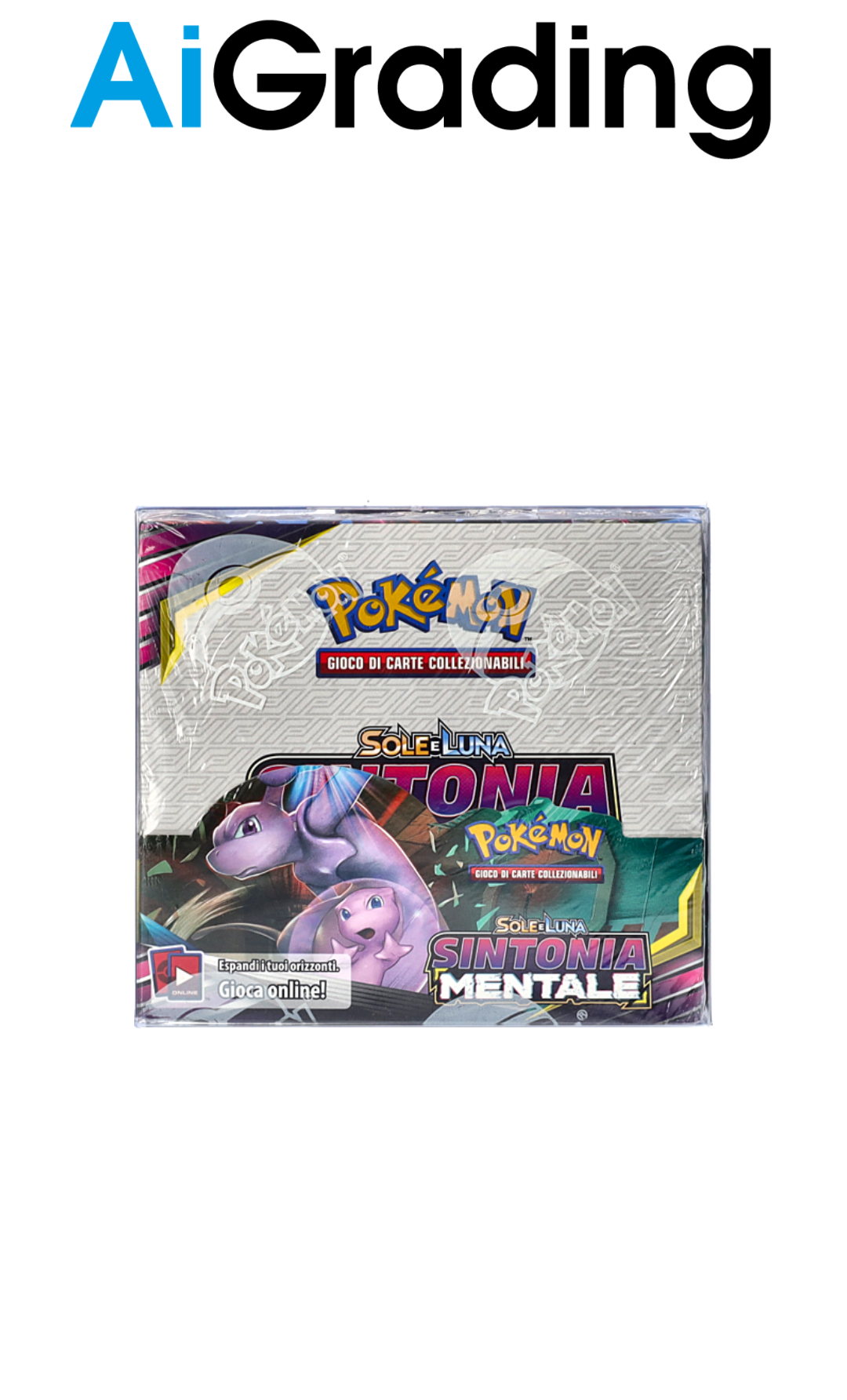 Pokémon TCG - Sole e Luna Sintonia Mentale - AiGrading 8 (ITA) - SOLO RITIRO IN SEDE