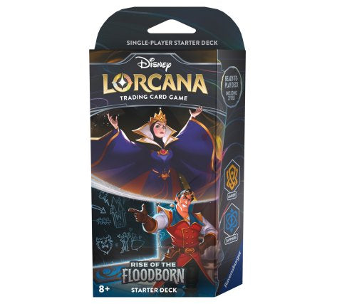 DISNEY-LORCANA-AMBRA ZAFFIRO DECKS-RISE OF THE FLOODBORN - ENG