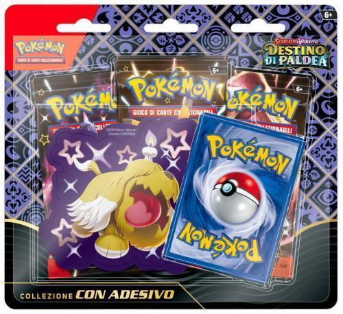 Pokémon Destino di Paldea ITA Collezione con Adesivo