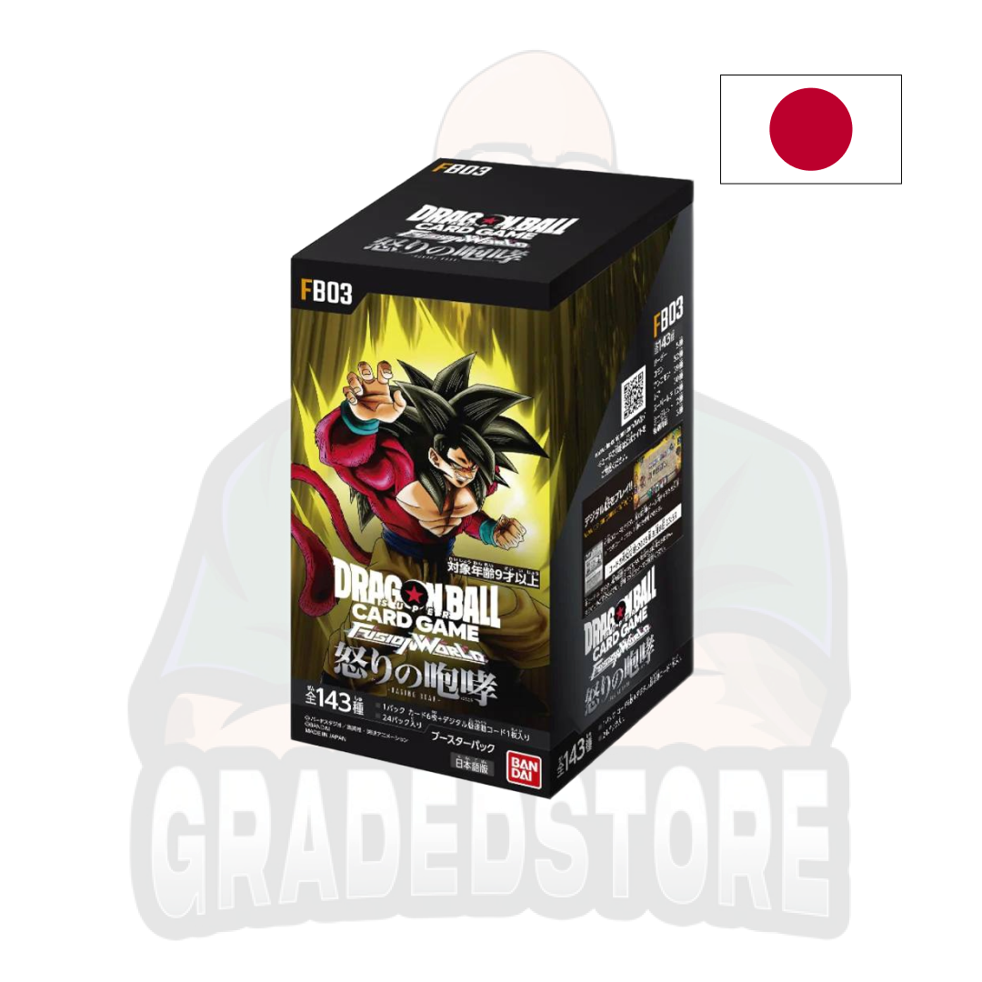 PREORDER [16/08/24]: Dragon Ball Super TCG: Fusion World Booster PacRaging Roar [FB03] - JP