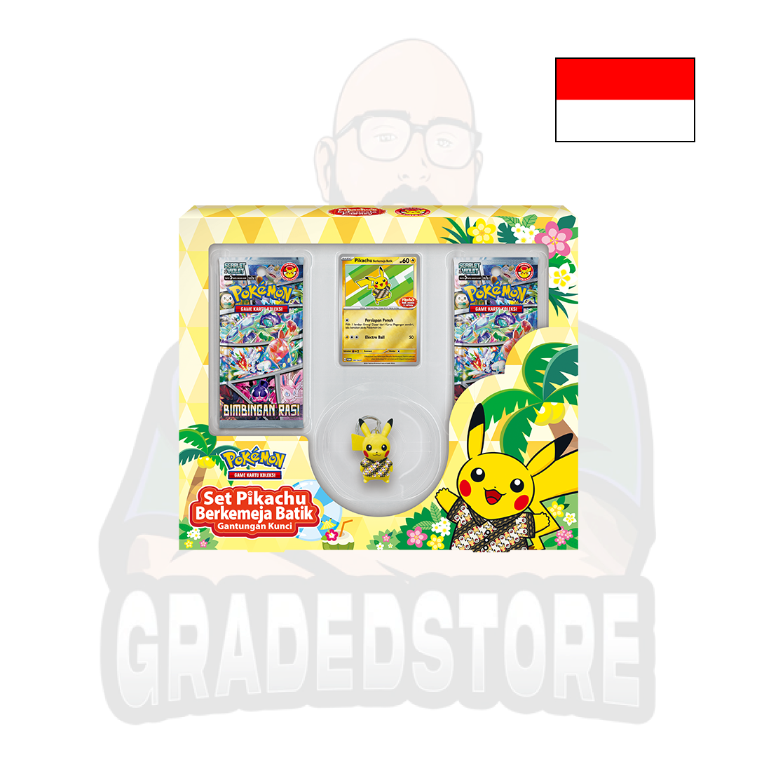 Pokémon TCG - Set Pikachu Gantungan Kunci - Collezione (Idonesiano)