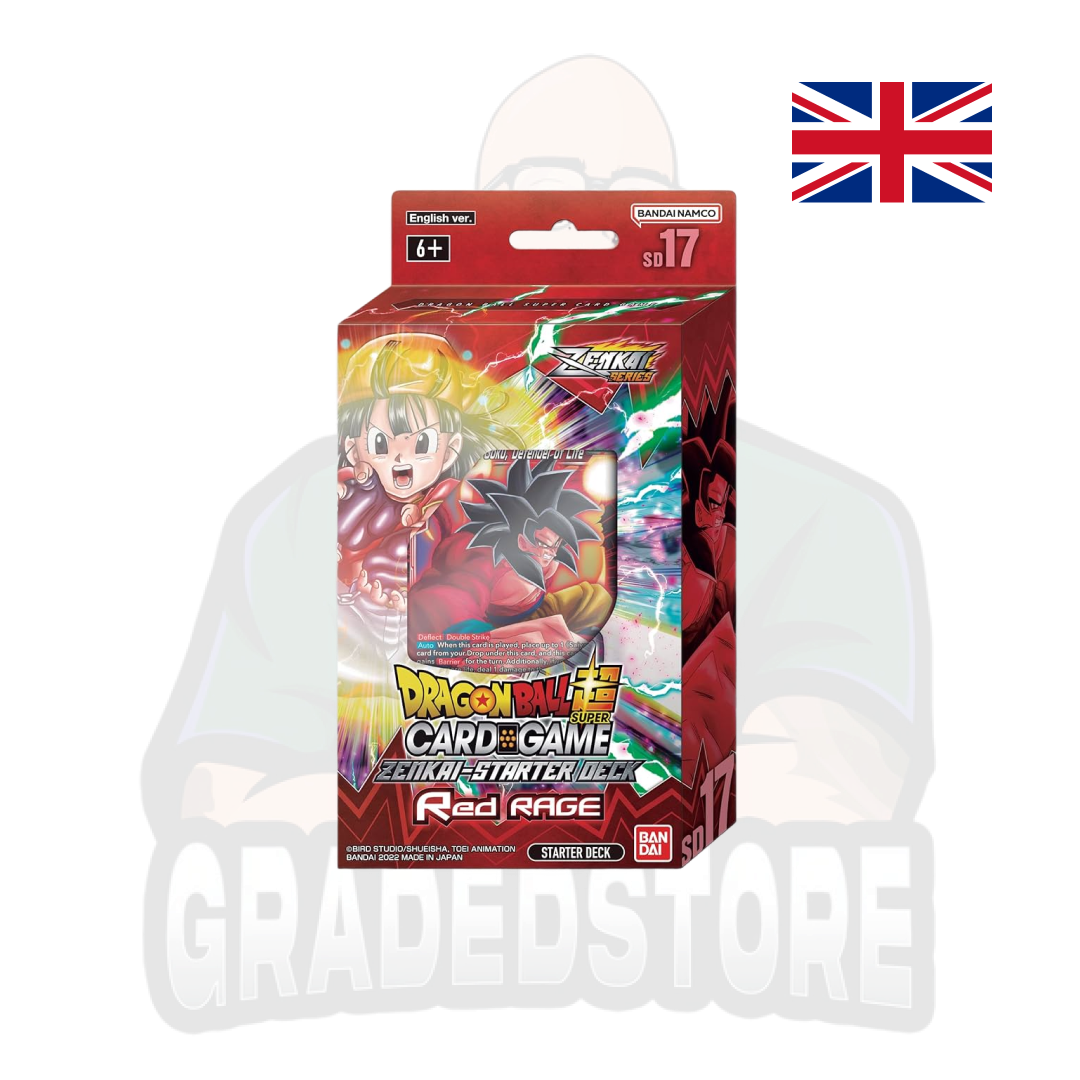 Dragon Ball Super TCG - Dragon Ball Super Zenkai Series Red Rage SD17 - Starter Deck (ENG)