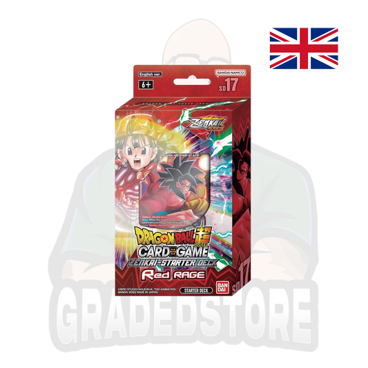 Dragon Ball Super TCG - Dragon Ball Super Zenkai Series Red Rage SD17 - Starter Deck (ENG)