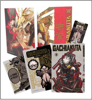 GACHIAKUTA n. 1 - VARIANT COVER EDITION BOX - CON SET DI STICKER, 1 ILLUSTRATION CARD E 1 STAR CARD