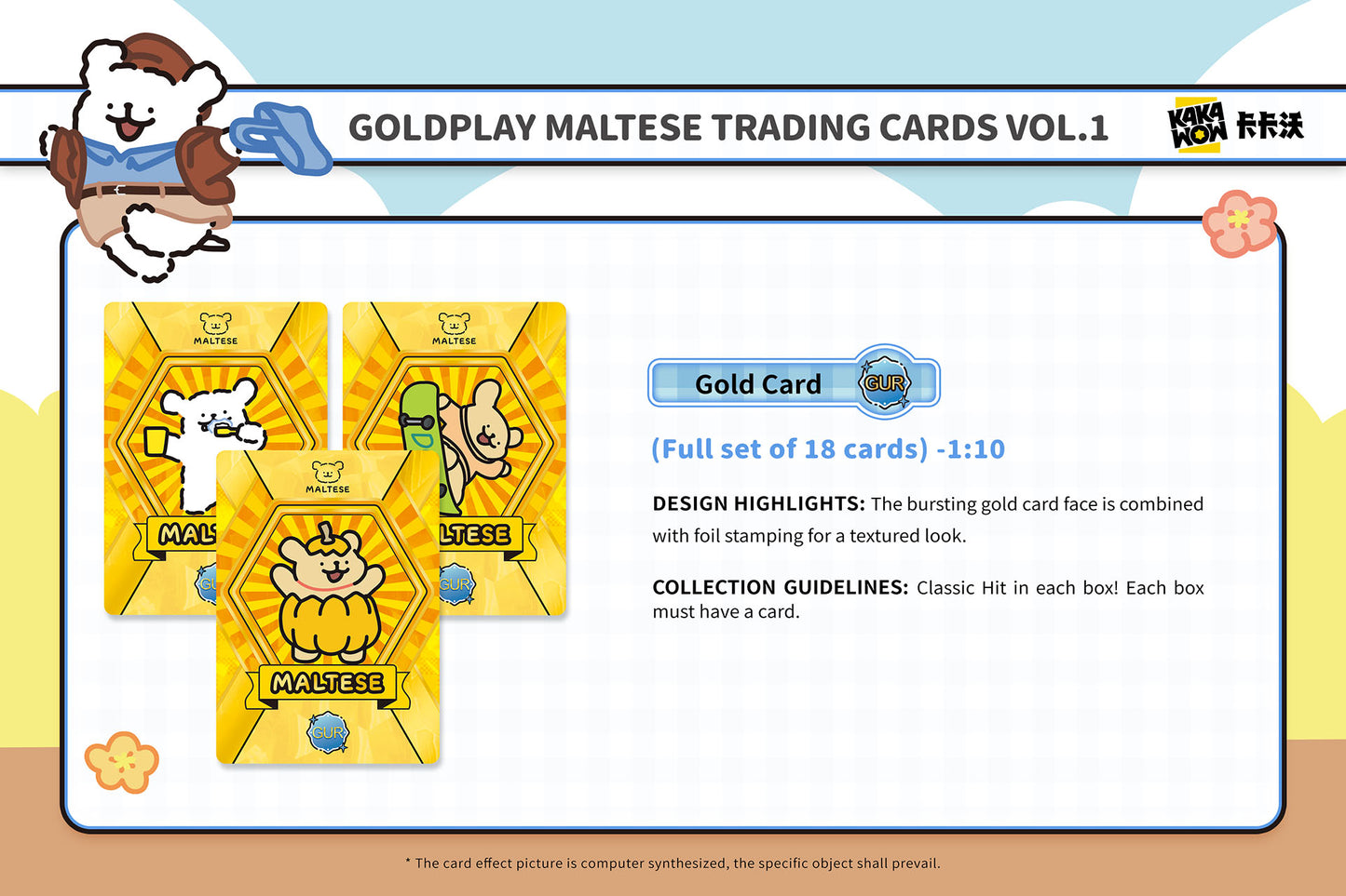 KAKAWOW GOLDPLAY Maltese Trading Cards VOL.1