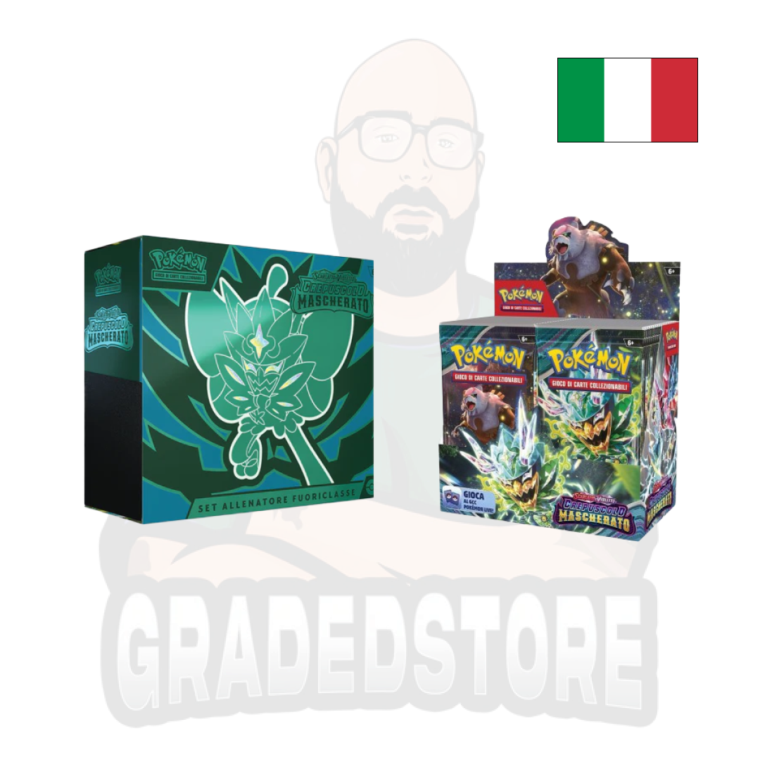 Pokèmon Crepuscolo Mascherato Bundle Box e Set allenatore fuoriclasse -