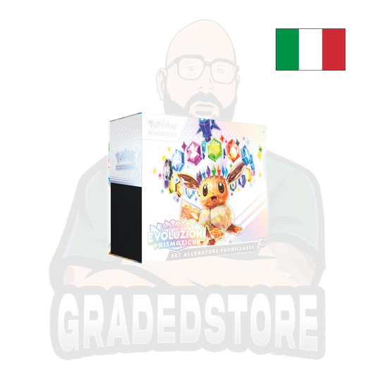 PREORDER[17/01/2025]: Pokémon SV8.5 Set Allenatore Fuoriclasse Fuoriclasse - Evoluzioni Prismatiche (ITA)