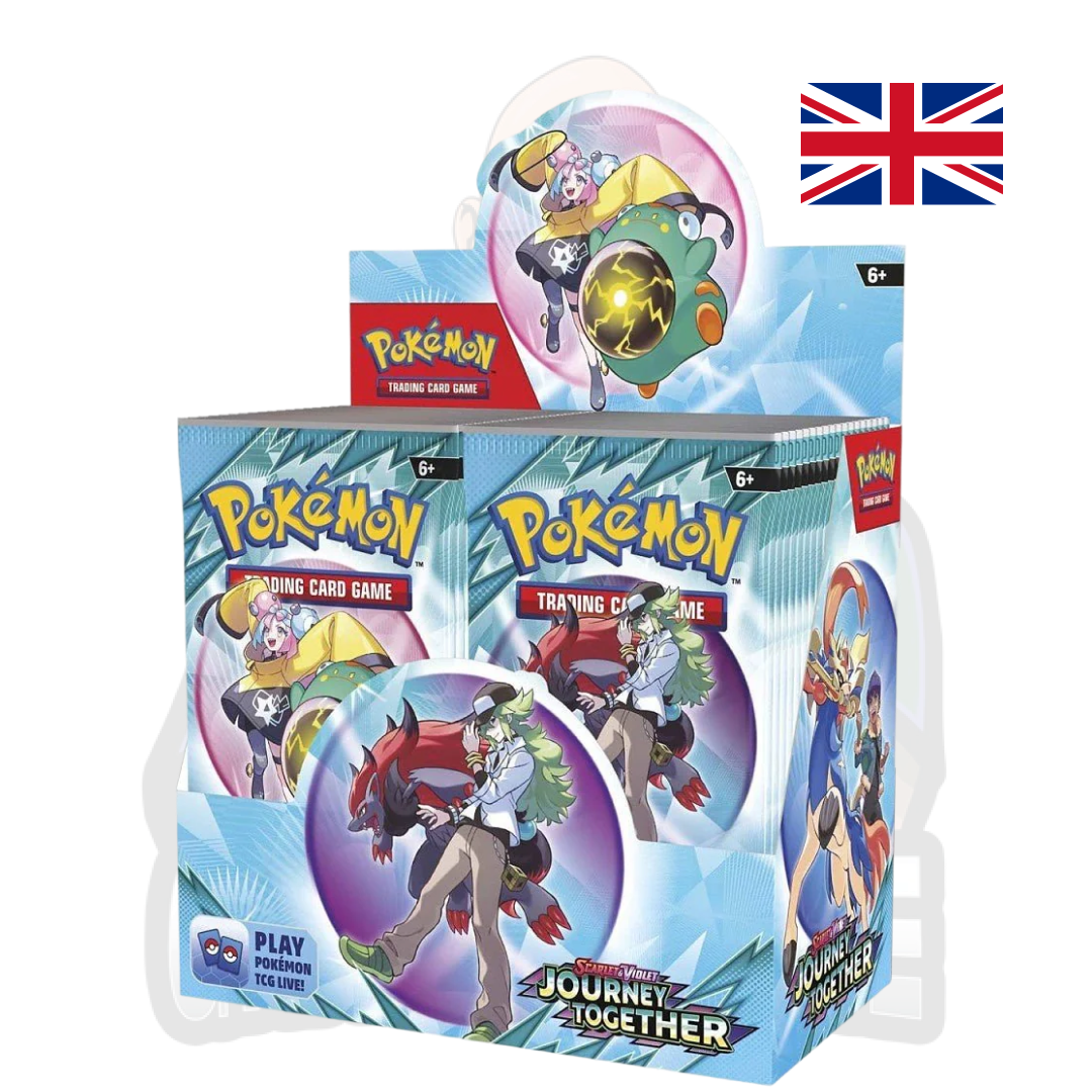 [PREORDER: 28/03/2025] Pokémon TCG - Journey together - booster box (ENG)