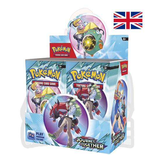 [PREORDER: 28/03/2025] Pokémon TCG - Journey together - booster box (ENG)