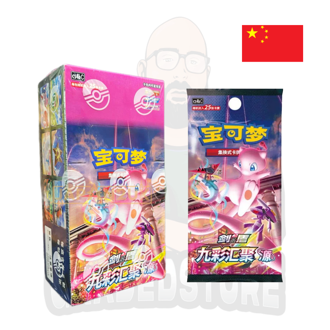 Pokemon Mew Nine Colors Gathering Box cs4bC (Simplified Chinese)