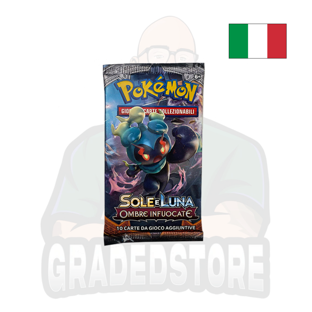 SINGLE PACK: Pokemon sole e luna ombre infuocate (ITA)