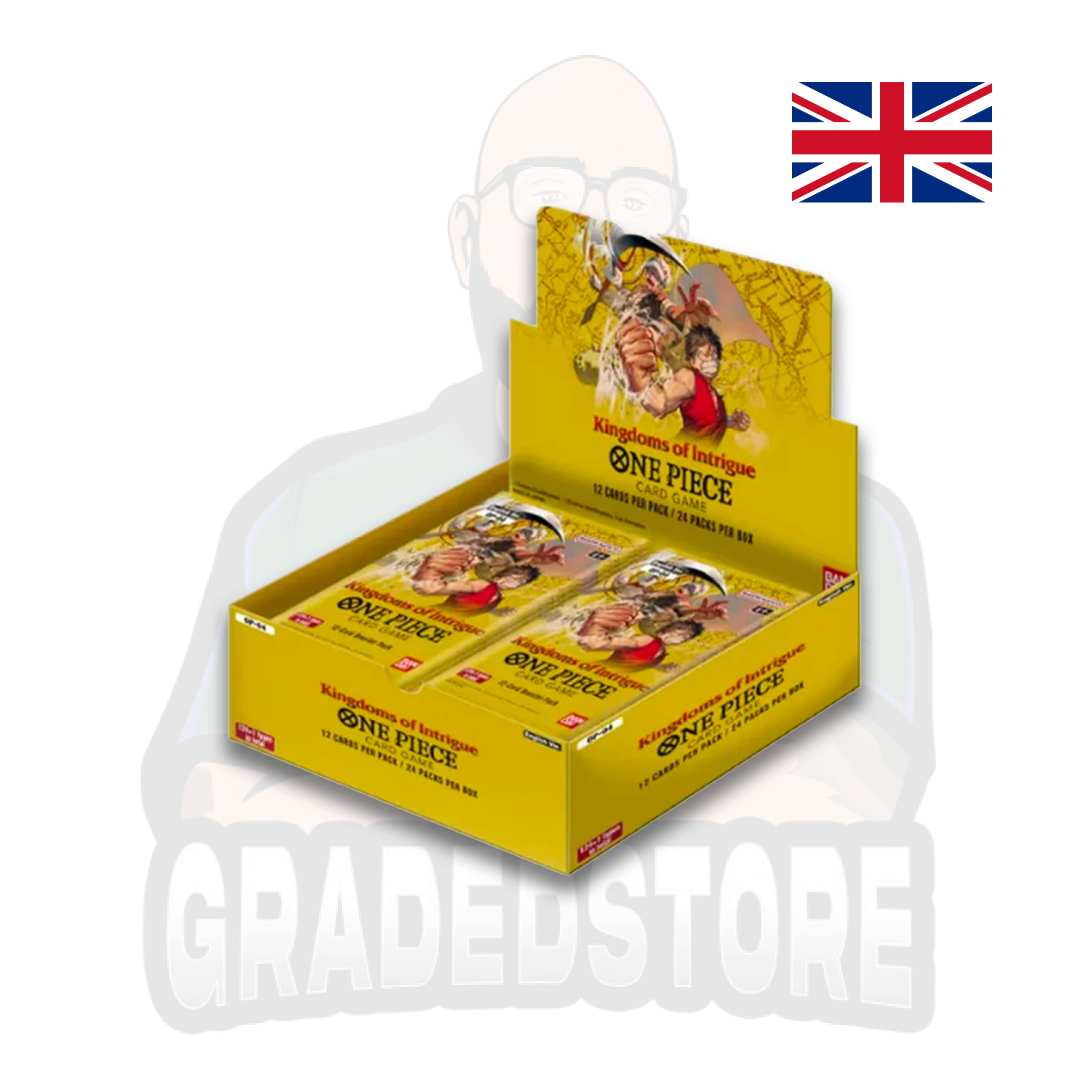 One Piece Kingdoms of Intrigue Booster Box OP04 (24 Packs) ENG - RESTOCK  20-09