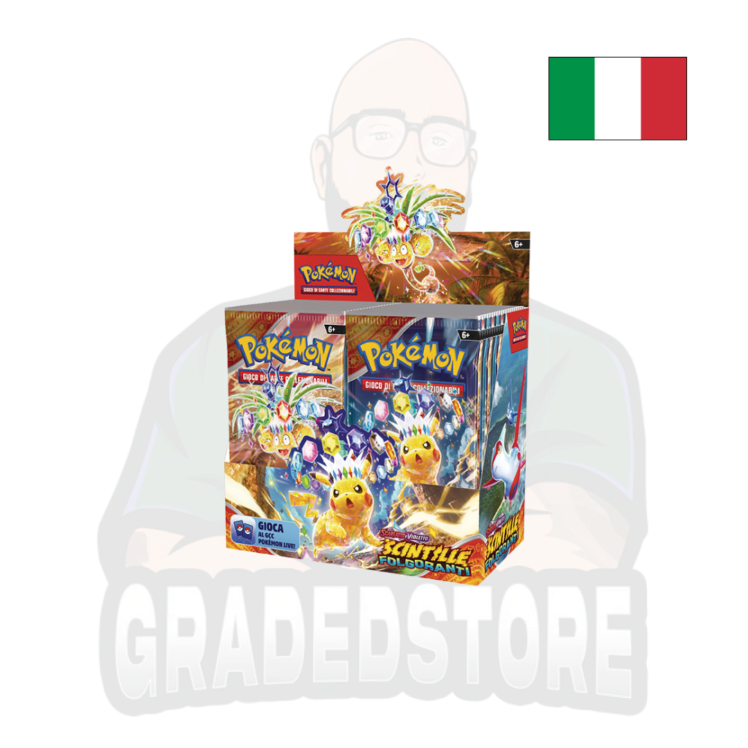 [PREORDER: 08/11/2024]Pokemon Booster Box Scintille Folgoranti (ITA)