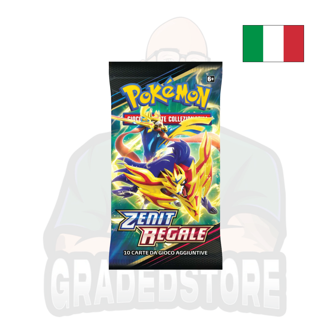 SINGLE PACK: Pokemon spada e scudo zenith regale (ITA)