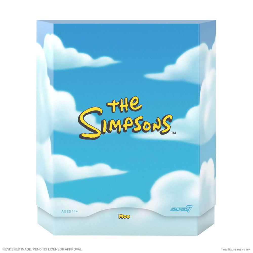 The Simpsons Ultimates Action Figure Moe 18 cm Super7